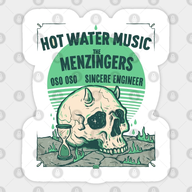 Hot Water Music Sticker by ProjectDogStudio